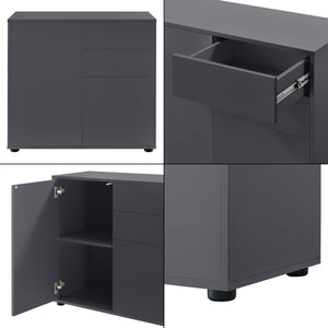 Commode Paarl 74x79x36 cm [en.casa]