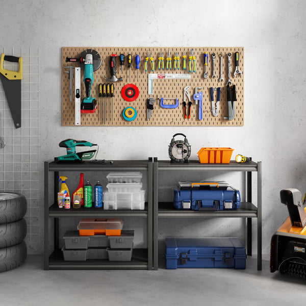 [en.casa] Keukenkast Austrheim open kast 183x90x40 cm - 2 varianten