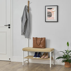 [pro.tec] Banc à Chaussures avec sans Portemanteau
