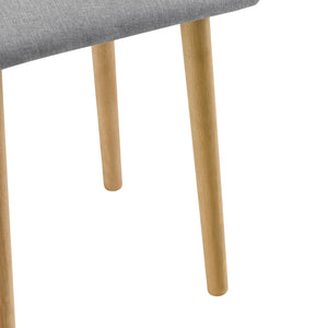 Krukje Gera met beuken poten 45,5x36x36 cm - 3 kleuren