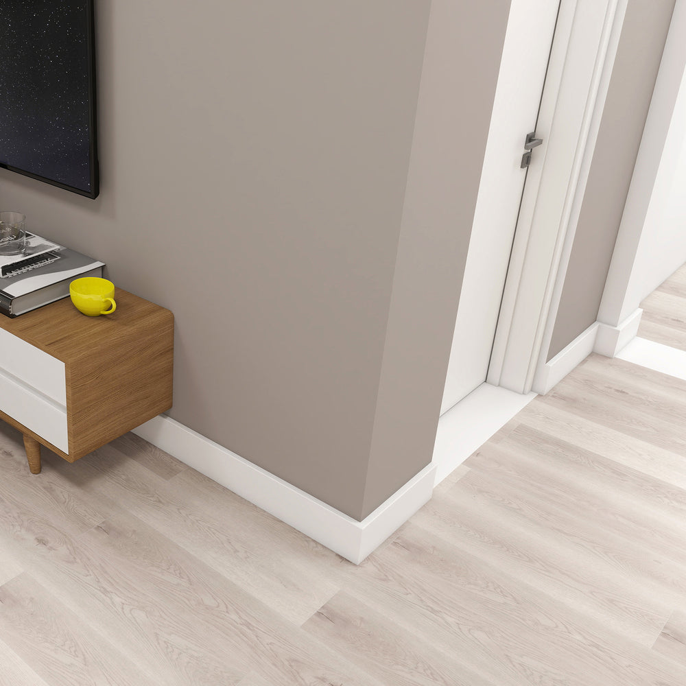 Lot de plinthes Coevorden blanc [neu.haus]
