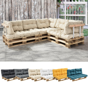 Palettenkussen Comfy in versch. kleuren en.casa - premiumXL