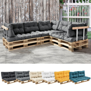 Coussin palette Comfy en différentes couleurs en.casa - premiumXL