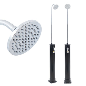 Buitendouche Ampend solardouche met watertank zwart casa.pro