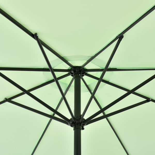 Parasol de Jardin Budapest Imperméable Polyester Acier 300 x 230 cm [casa.pro]