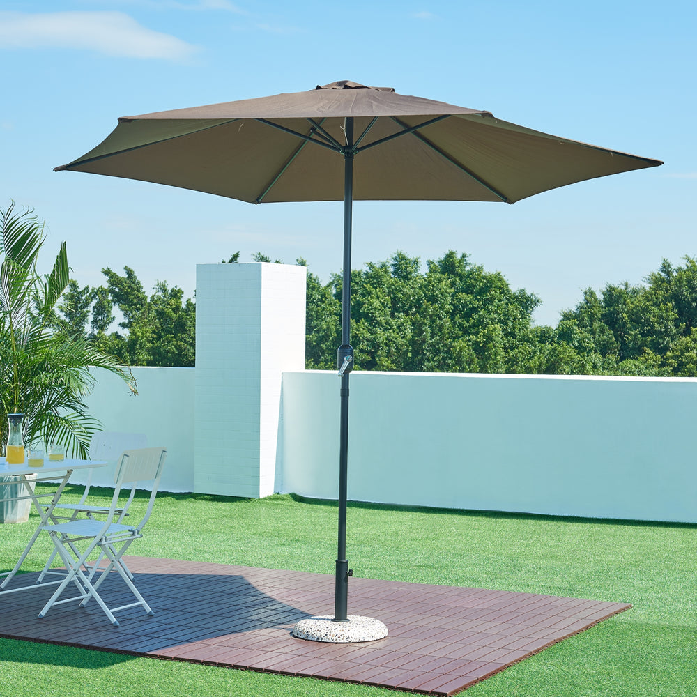 Sonnenschirmständer Bitritto Beton Ø45x6 cm [casa.pro] - premiumXL