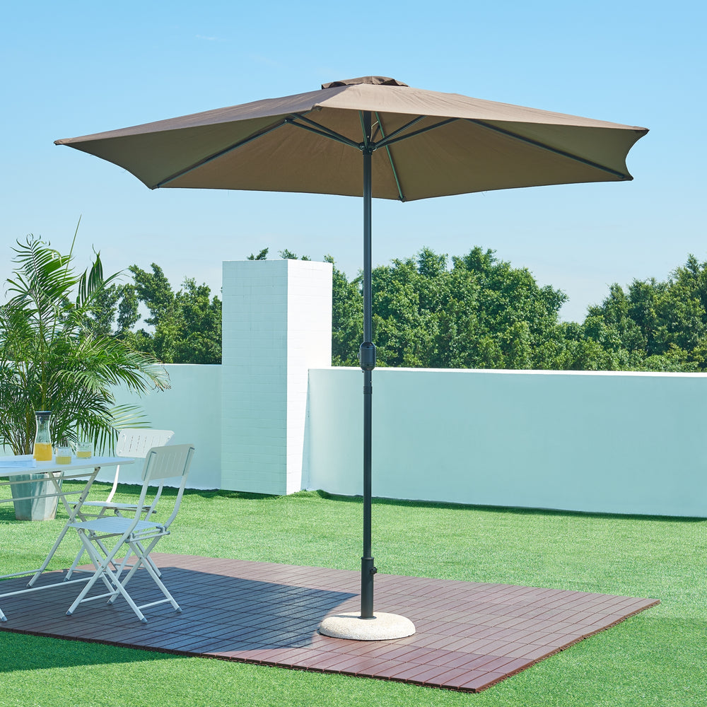 Sonnenschirmständer Bitritto Beton Ø45x6 cm [casa.pro] - premiumXL