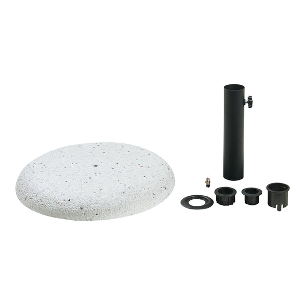 Parasolvoet Bitritto parasolhouder beton rond Ø45x6 cm casa.pro