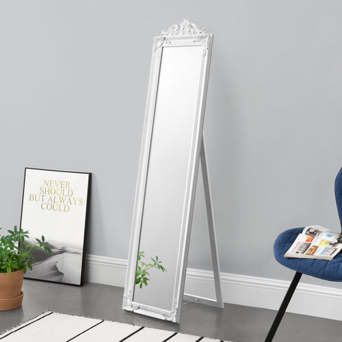Miroir sur pied Arezzo 160x40 cm en différentes couleurs [en.casa] - premiumXL