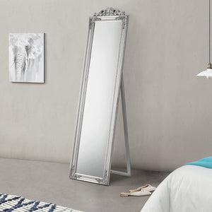 Miroir sur pied Arezzo 160x40 cm en différentes couleurs [en.casa] - premiumXL