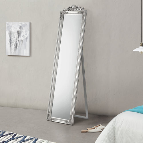 Miroir sur pied Arezzo 160x40 cm en différentes couleurs [en.casa] - premiumXL
