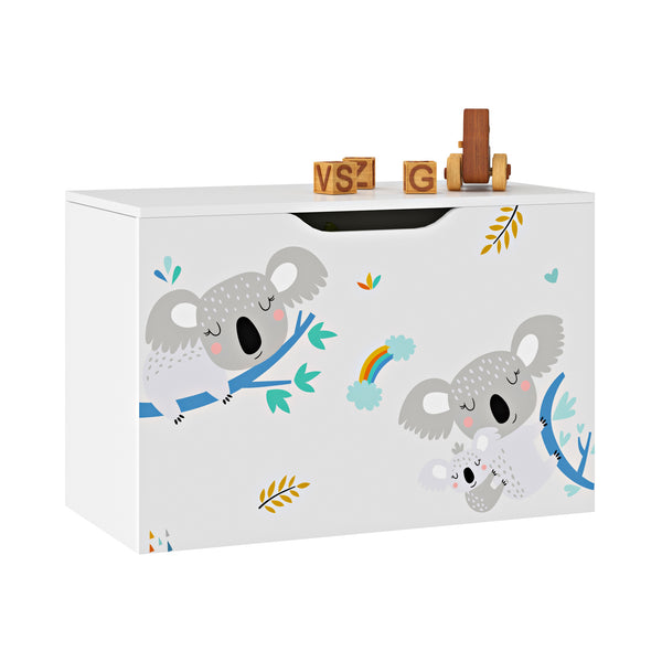 Coffre de rangement Oleiros pour enfant 40 x 60 x 30 cm [en.casa]