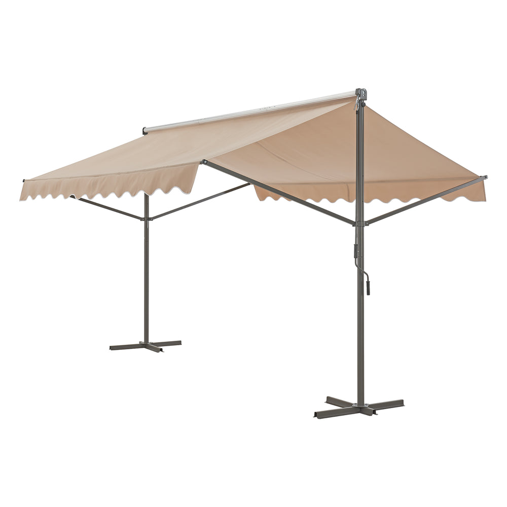 Parasol autoportant Selenizza, différentes couleurs et tailles [pro.tec] - premiumXL