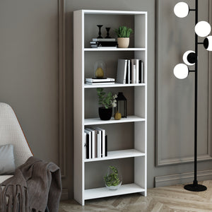 [en.casa] Boekenkast Svinninge schap wit - 2 varianten
