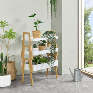 Étagère Hitra 3 pièces - bambou [en.casa] - premiumXL