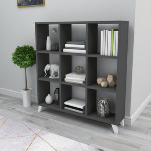 [en.casa] Boekenkast Svedala schap 100x88x20 cm - 4 varianten