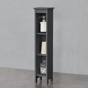 Open kast Bracke met 3 vakken HKC kolomkast 80x17x17 cm - 2 varianten