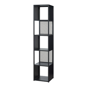 Boekenkast Finspång met 5 vakken 185x38x38 cm [en.casa]