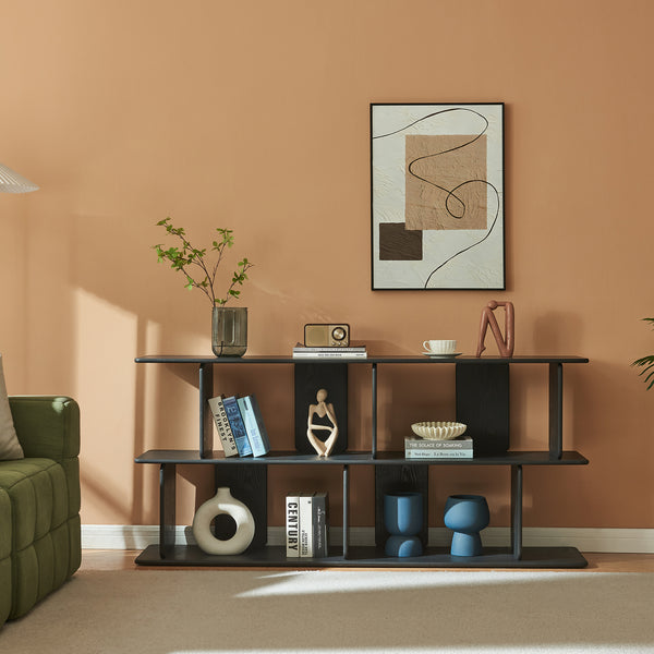 Staande kast Gäljami 160x35x74 cm [en.casa]