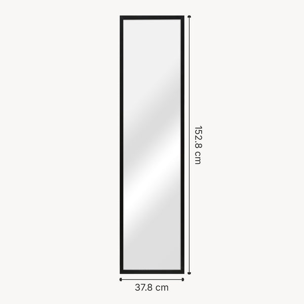 [en.casa] Spiegel vrijstaand Giovinazzo verstelbaar 152,8x37,8 cm - 2 varianten