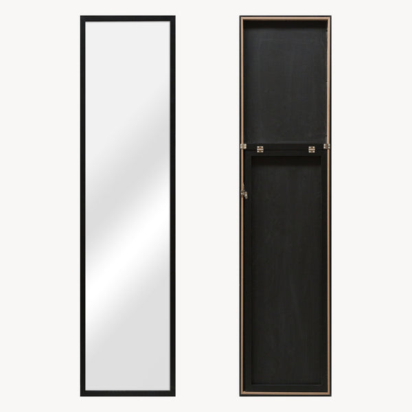[en.casa] Spiegel vrijstaand Giovinazzo verstelbaar 152,8x37,8 cm - 2 varianten