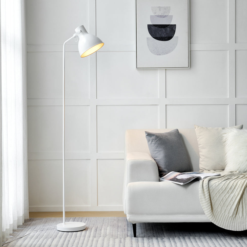 [lux.pro] Vloerlamp staande lamp Belfast metaal 165 cm - 2 varianten