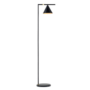 Lampadaire Leicester à abat-jour conique E27 hauteur 160 cm [lux.pro]