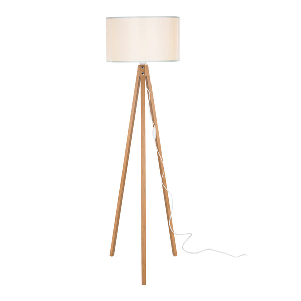 Lampadaire Rochester trépied hauteur 136 cm E27 [lux.pro]