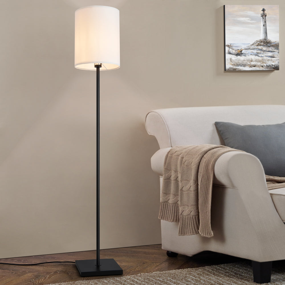Lampadaire Solna 158 cm Blanc [lux.pro] - premiumXL