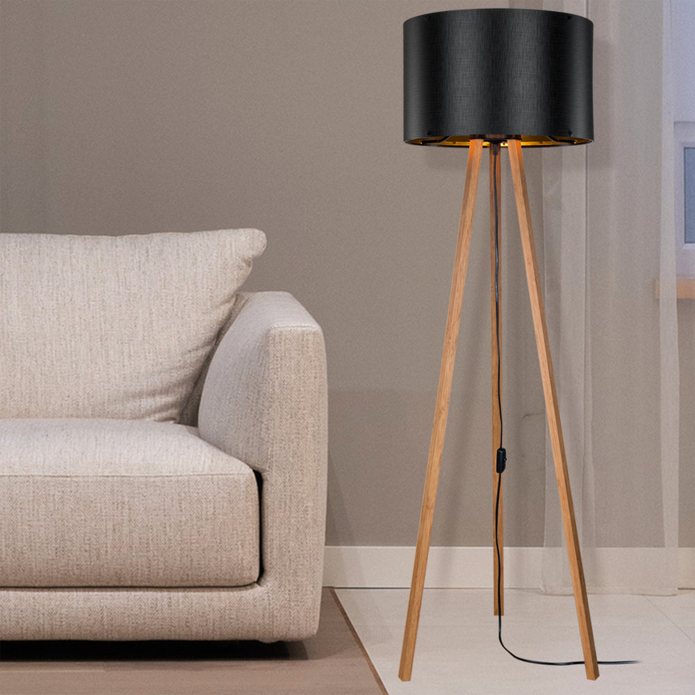 Lampadaire Keynes E27 en différentes couleurs [lux.pro] - premiumXL