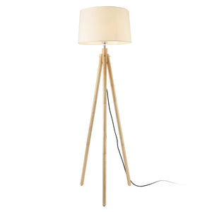 Stehleuchte Tomar 153 cm 1xE27 Max. 60W Wit lux.pro - premiumXL