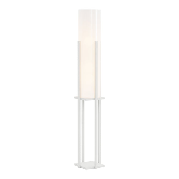 Lampadaire Gisborne avec 1 étagère 146 x 25 x 25 cm E27 lux.pro