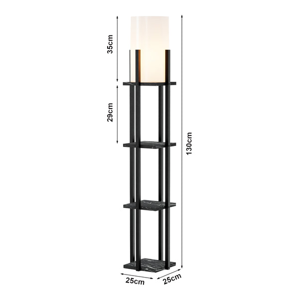 lux.pro Staande lamp Stourbridge 130x25x25 cm E27 - 4 varianten