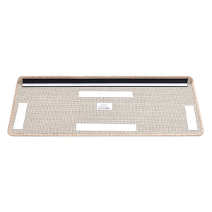Lot de 15 marchettes d'escalier rectangulaires antidérpantes 65 x 24 cm avec bord [en.casa]