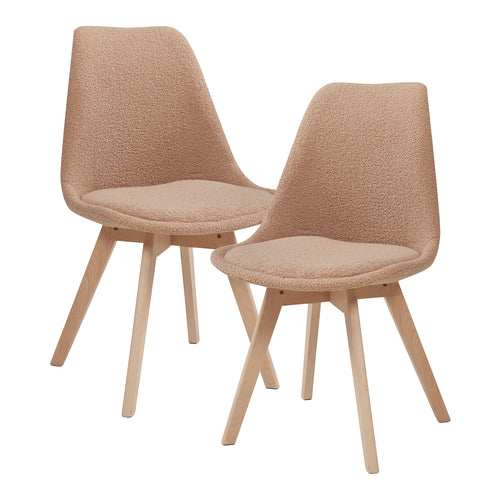 Lot de 2 chaises de salle à manger Fläten [en.casa] 