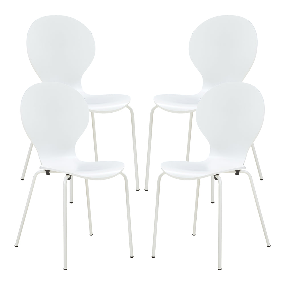 Lot de 4 chaises de salle à manger Etne [en.casa]