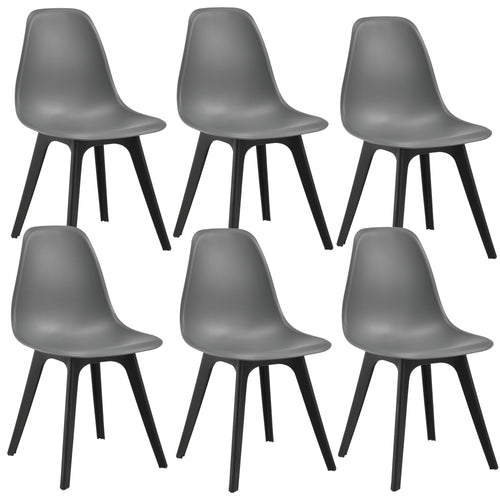 Lot de 6 chaises de salle à manger Brevik 83x54x48 cm en différentes couleurs en.casa - premiumXL