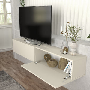 Meuble TV mural Nolven [en.casa]