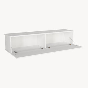 Meuble TV mural Verpsboga 135 x 32 x 30 cm [en.casa]