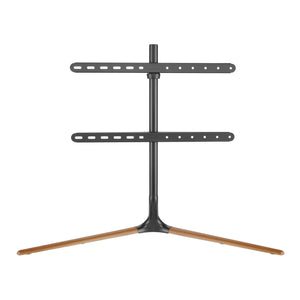 Support TV Ystad noir effet bois pro.tec