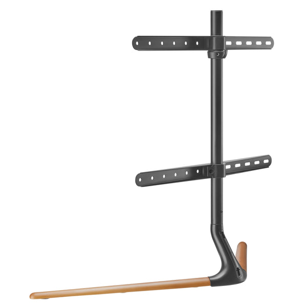 Support TV Ystad noir effet bois pro.tec