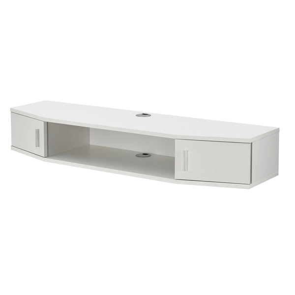 [en.casa] TV wandplank Tørring 17,5x110x30 cm - 3 varianten