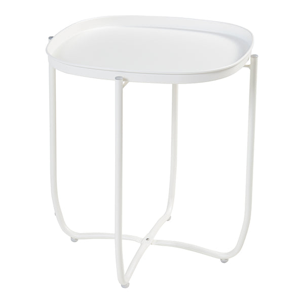 Tuintafel Sandefjord bijzettafel metaal [en.casa]