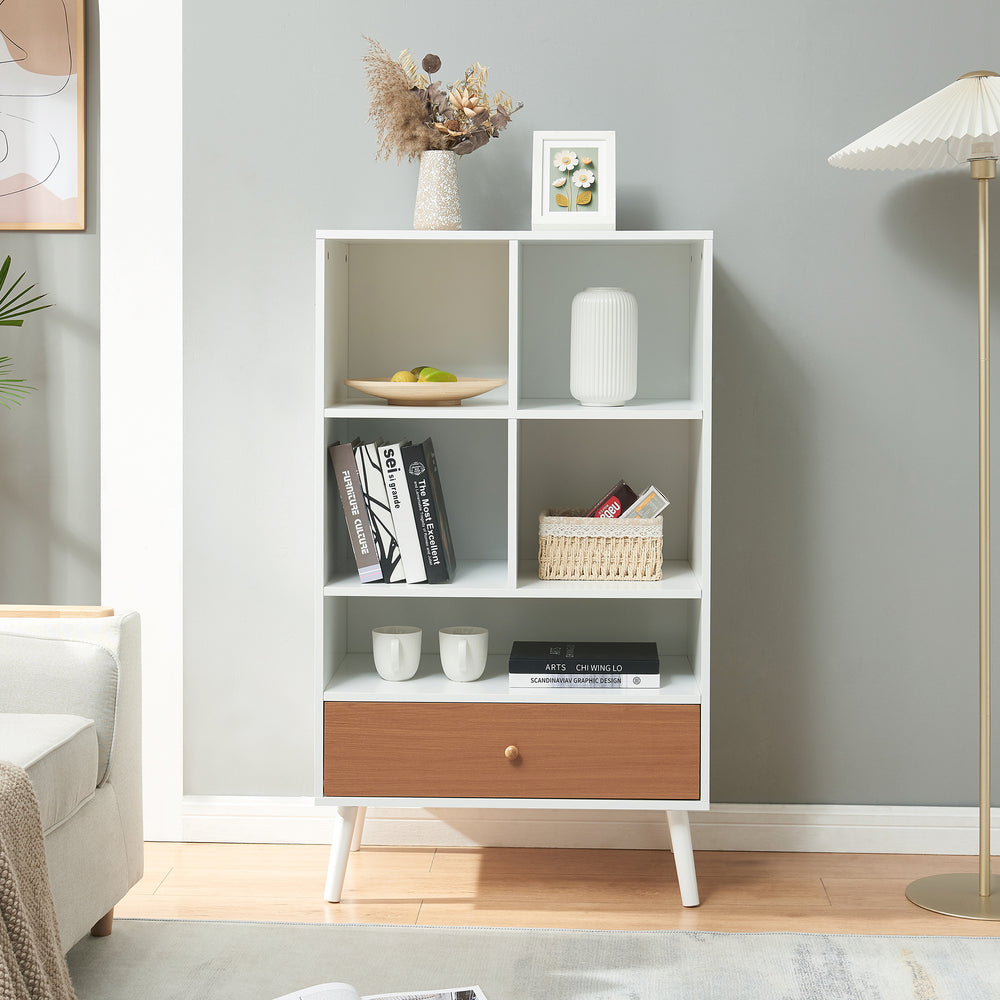 Bibliothèque Reyljand 120 x 70 x 40 cm [en.casa]