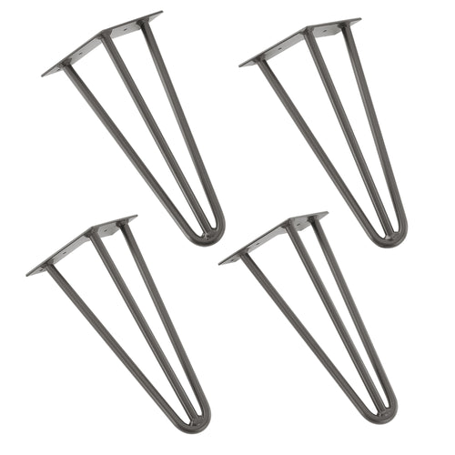 [en.casa] Pieds de table en épingles à cheveux – set de pieds en épingles à cheveux  (4 piéces)
