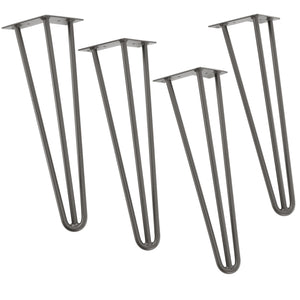 [en.casa] Pieds de table en épingles à cheveux – set de pieds en épingles à cheveux  (4 piéces)