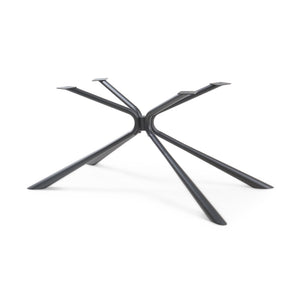 Piètement de table Havosanlurg acier 160x70x72 cm noir [en.casa] - premiumXL