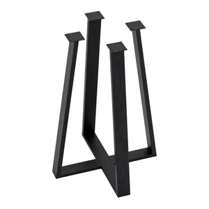 Piètement de table Kemijärvi acier [en.casa] - premiumXL