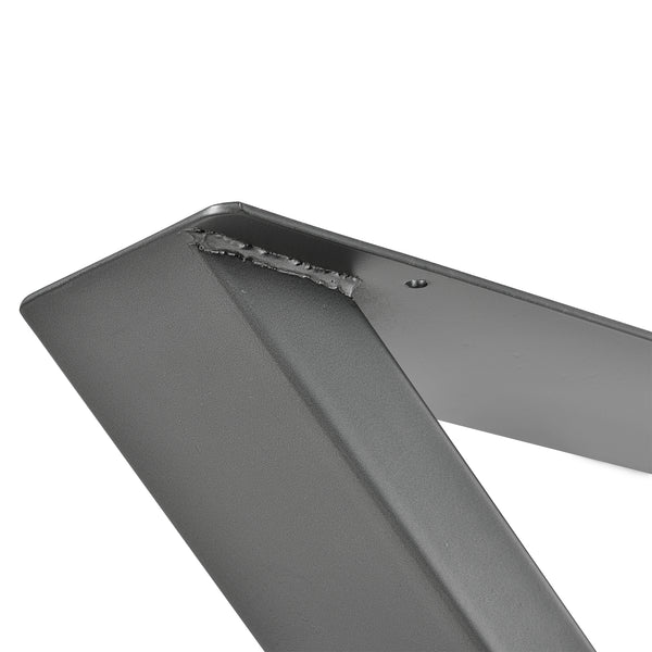 Set de 2 Pieds de Table Greith Métal Forme X [en.casa] 