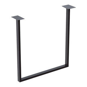Set de 2 pieds de table Holsted rectangulaires en acier [en.casa]